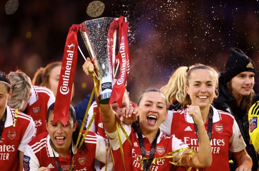 Blackstenius' Late Heroics Seal Back-to-Back Titles for Gunners